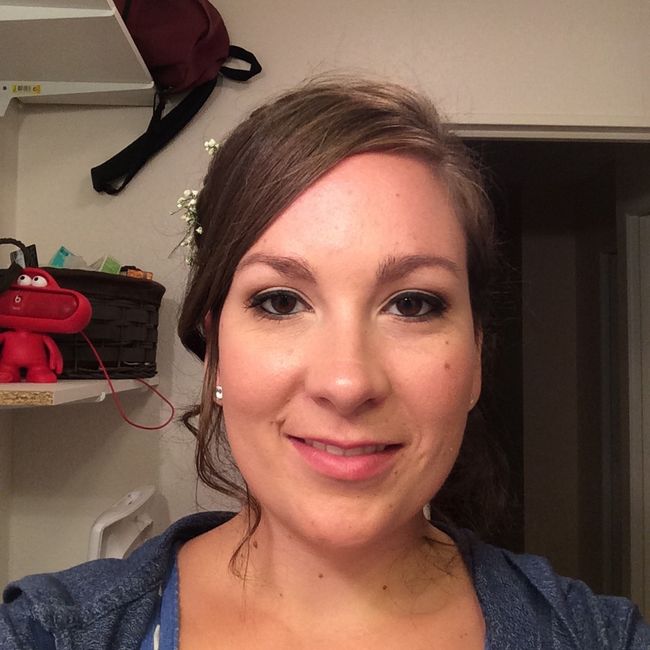 Essai coiffure + maquillage n*1 et heureuse!!! - 3