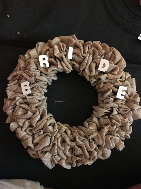 Ma wreath burlap diy - 1