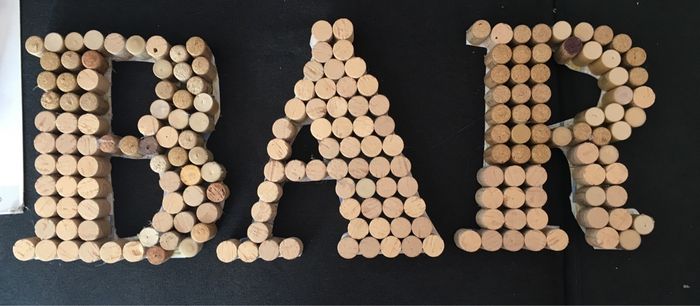 Mes lettres en bouchons de liège diy - 3