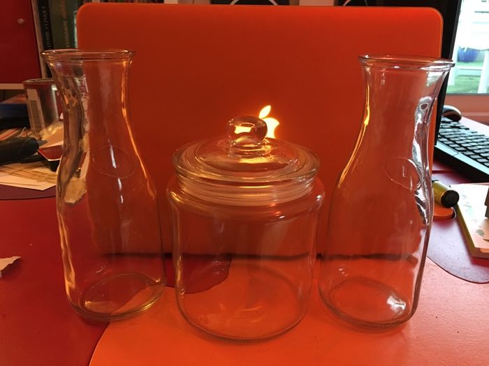 Mes contenants cérémonie du sable diy - 2
