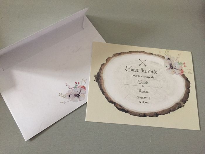 Save the date reçus 😀 - 1