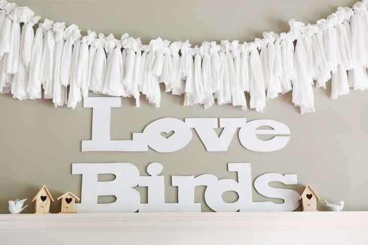 Inspiration Mariage : Birds of a Feather