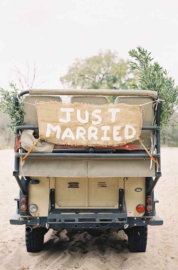Inspiration Mariage : Out of Africa