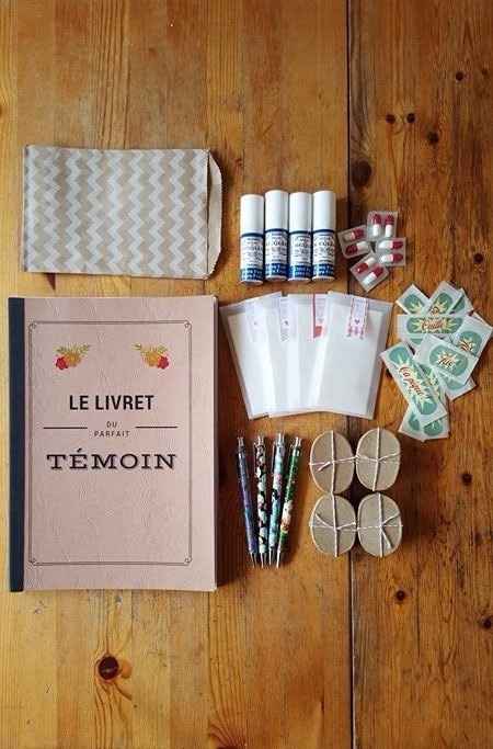 Mon Livret du Parfait Témoin DIY 1