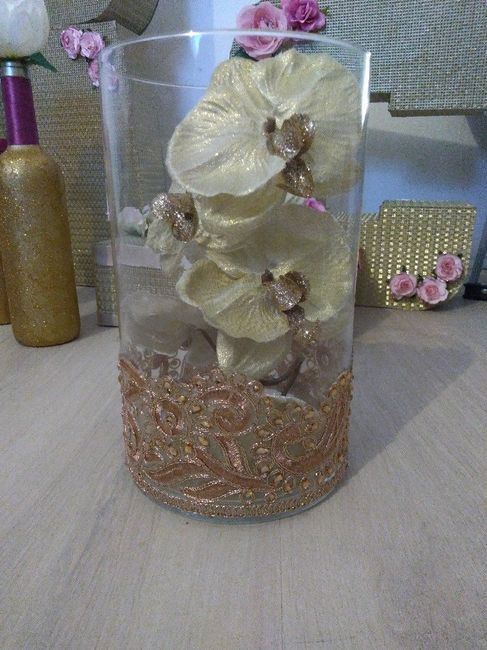 Mes inspiration déco diy. Mariage or et fushia - 3
