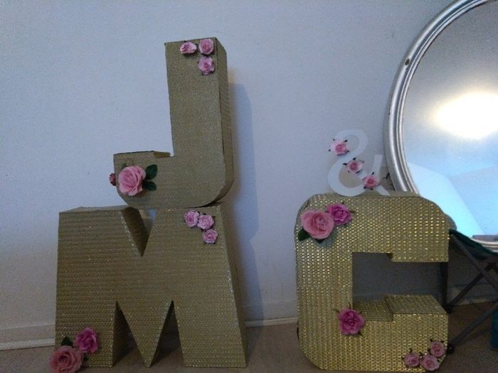 Mes inspiration déco diy. Mariage or et fushia - 6