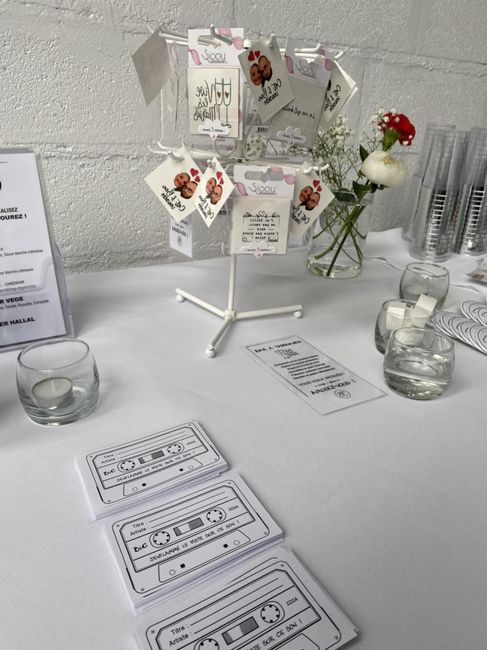 Une table dédiée aux invités - 2