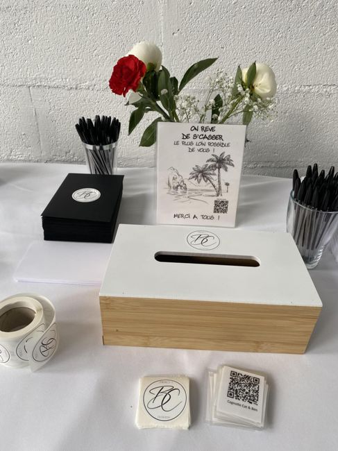 Une table dédiée aux invités - 4