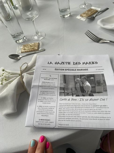 Une table dédiée aux invités - 7