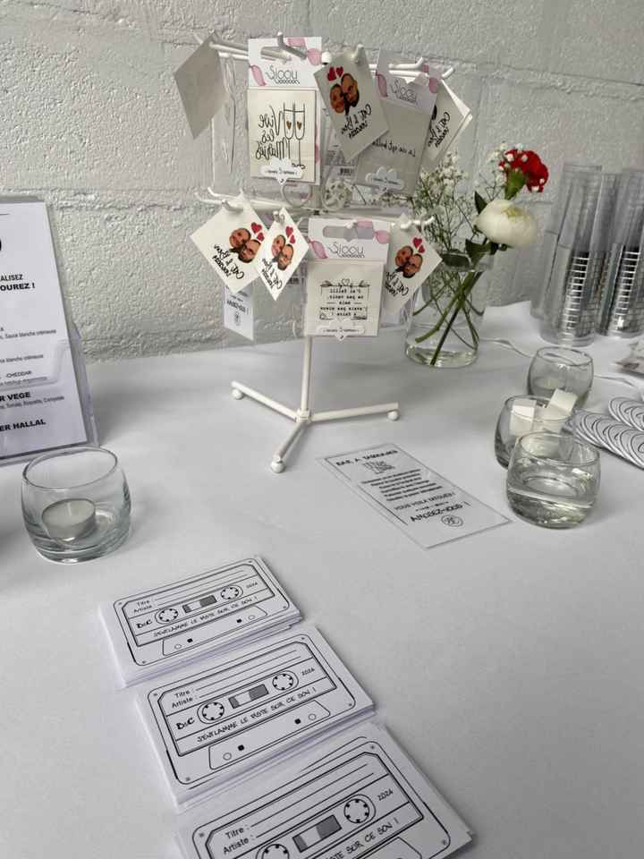 Une table dédiée aux invités - 2