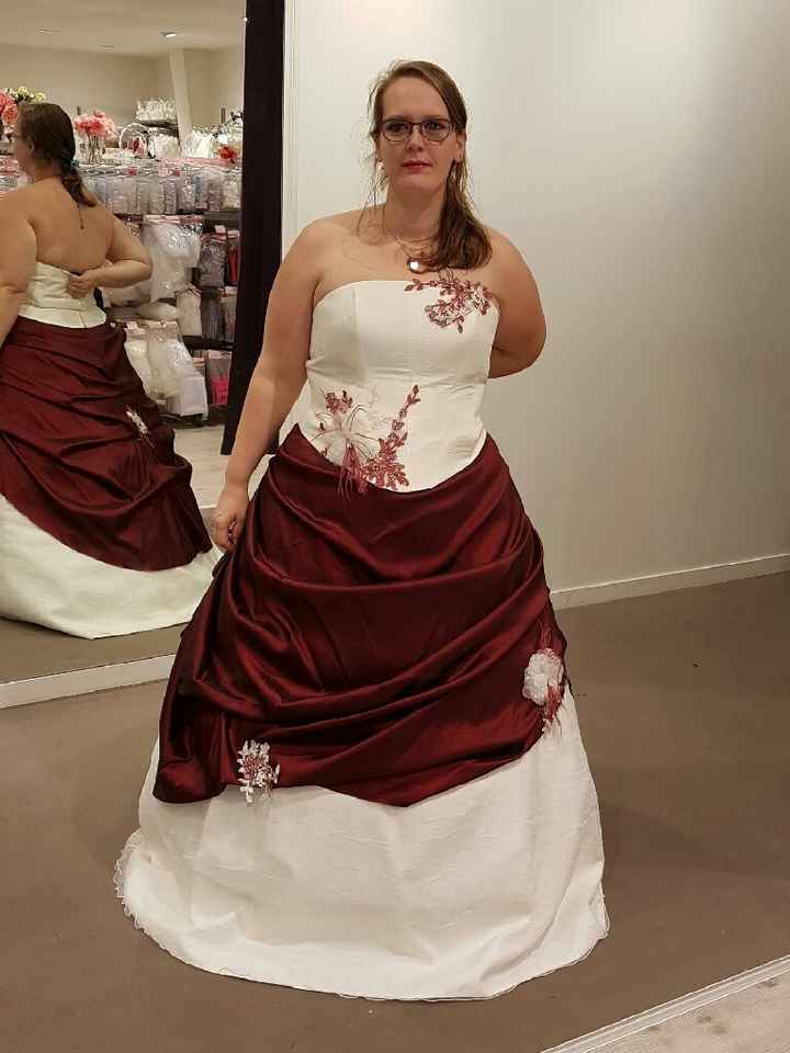 Robe : celle que vous rêviez et celle que vous avez choisie. - 1