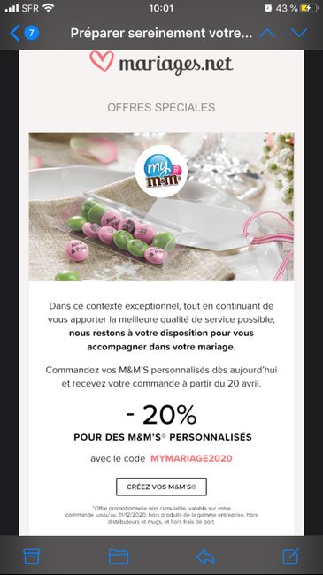 Cadeaux des invités 1