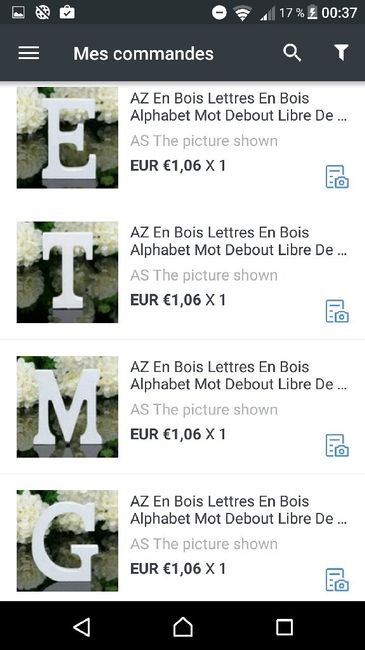Mes achats ali du 11/11 - 8
