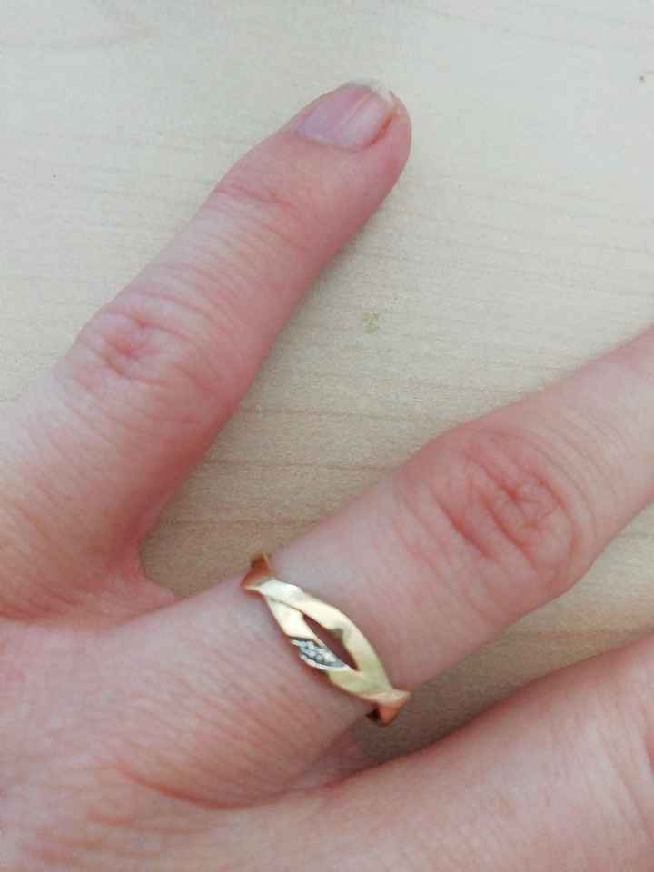 Avec ou Sans...  Bague de fiançailles ! 💍 - 1