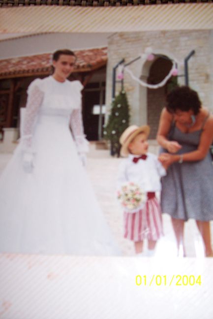 robe de mon 1er mariage en 1993