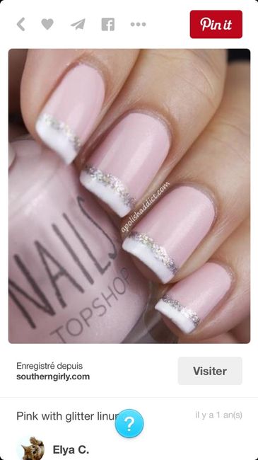 Inspirations manucure mariage - 1