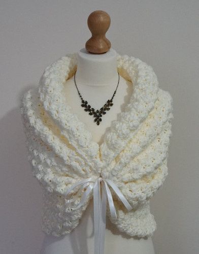 Cache épaules en crochet