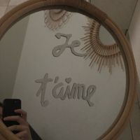 Posca sur miroir - 1