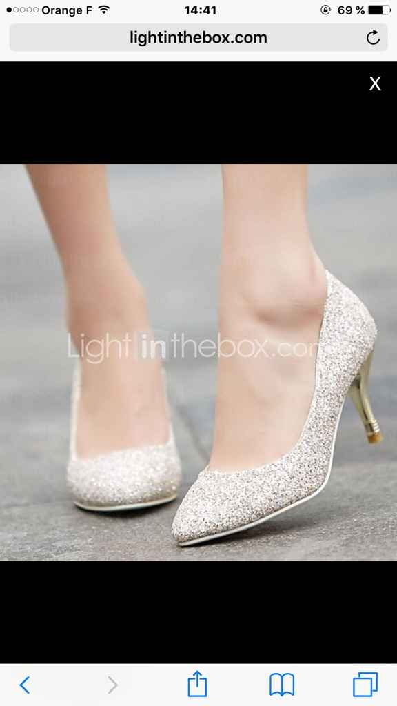 Chaussure de la mariée - 1