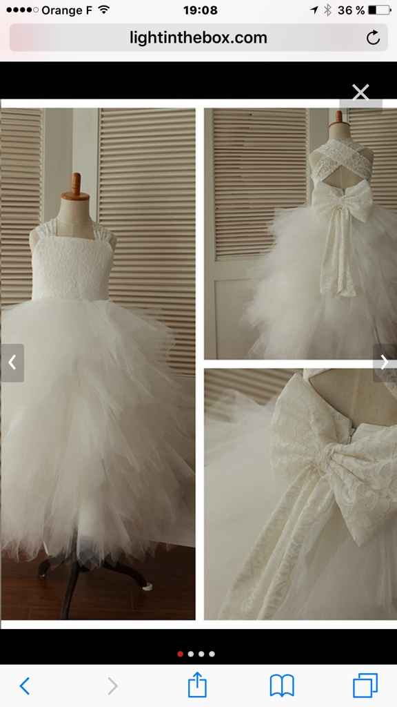 Robe pour mes filles commandez qu'en pensez vous? - 1