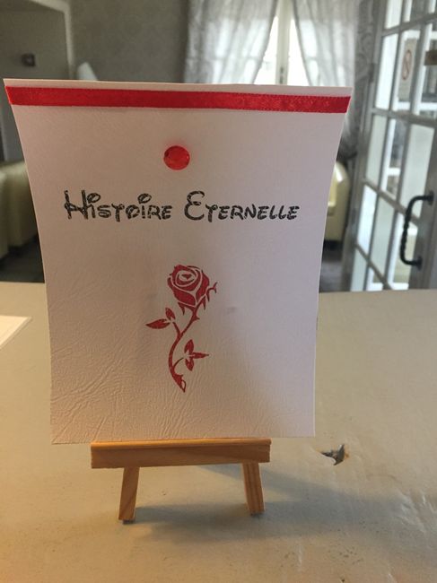 Mes menus, pochons dragée et noms de table - 4