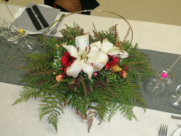 Centre table cercle 8