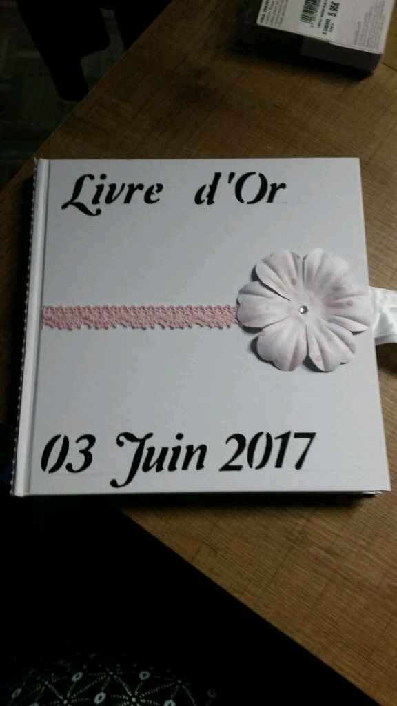Cadre pour livre d'or - 2