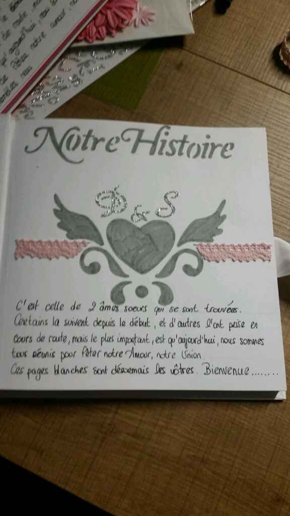 Cadre pour livre d'or - 3