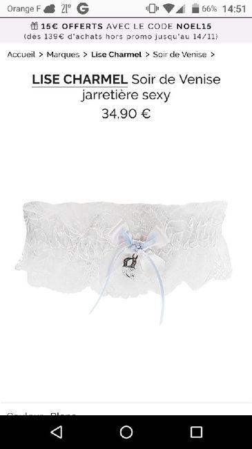Achat jarretière en ligne - 1