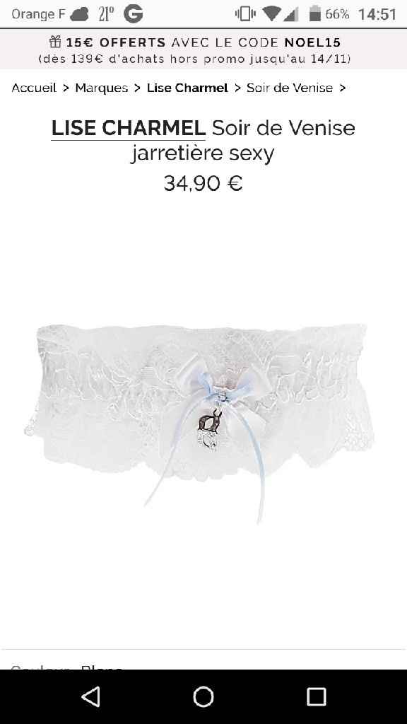 Achat jarretière en ligne - 1