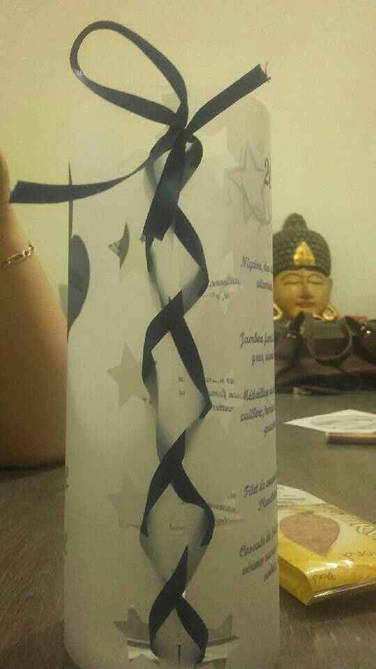 Menu photophore - 1