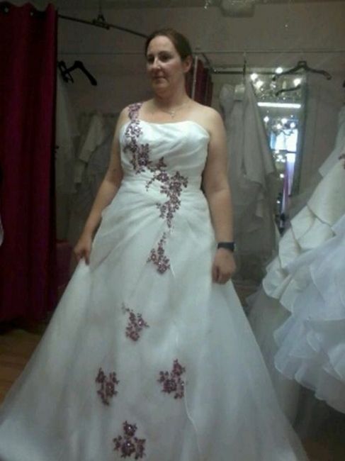 Ma robe de mariée mariée