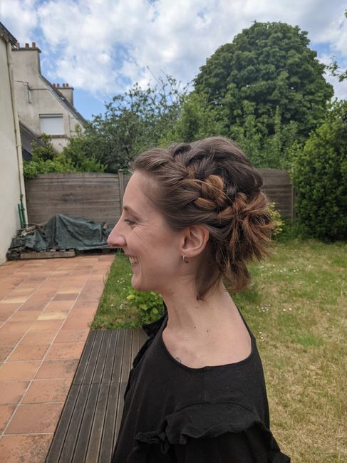 Résultats de l'essai coiffure et make up 8