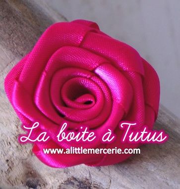 les roses en satin
