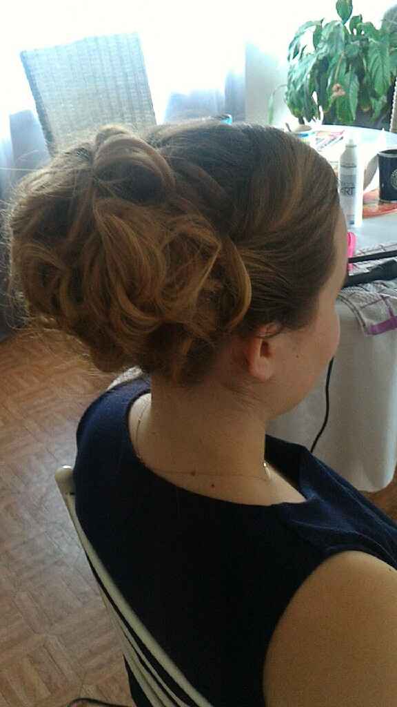 Essaie coiffure avec ma belle sœur ... - 2