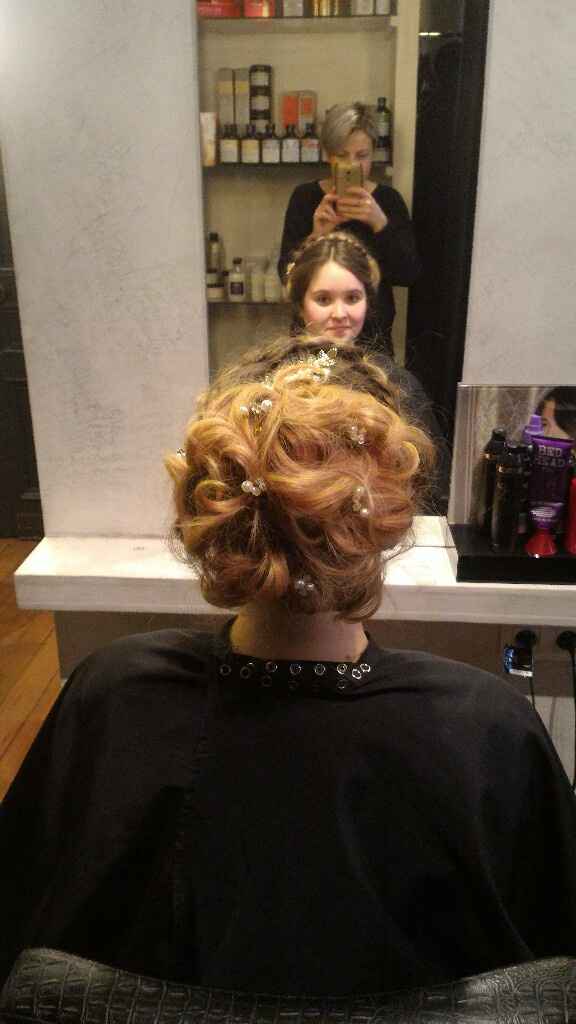 Essaie coiffure mariage - 2