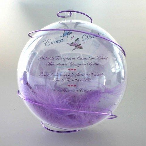 Présentation du menu