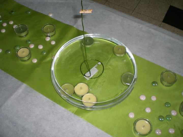 Les centres de table