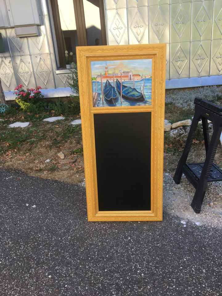 Cadre pour plan de table - 1