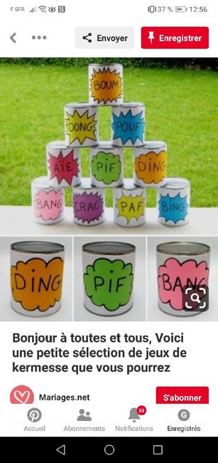 Jeux type kermesse - 2