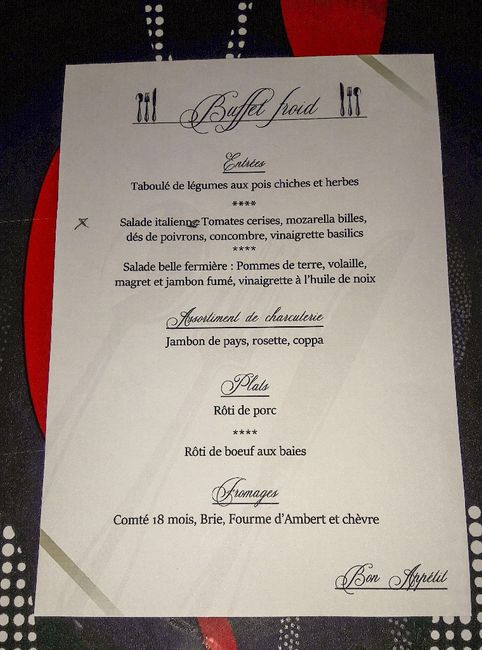 Menu fait maison - 2