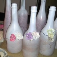 Bouteille pour fleur
