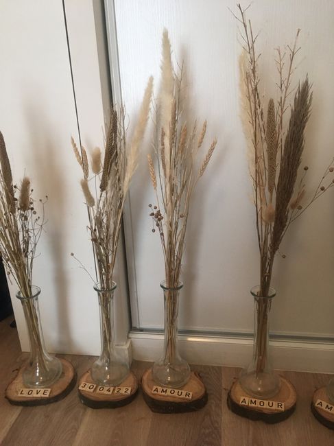 Décoration fleurs séchées 2