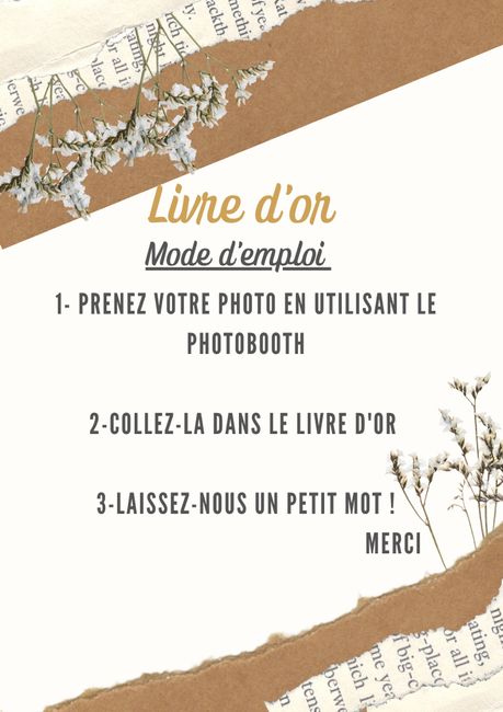 Affiche livre d’or 2