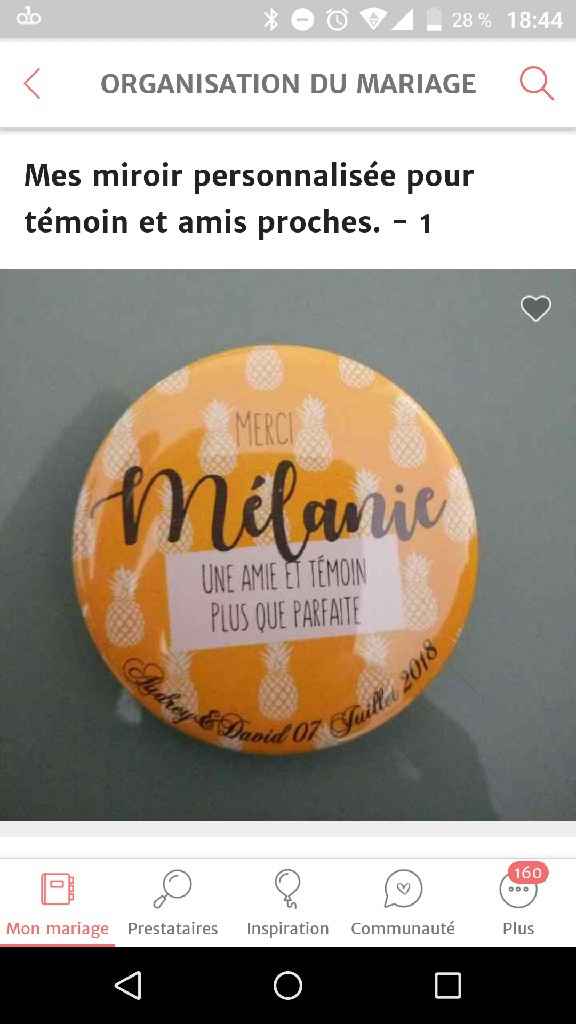 Cadeaux aux invités 🎁 - 3