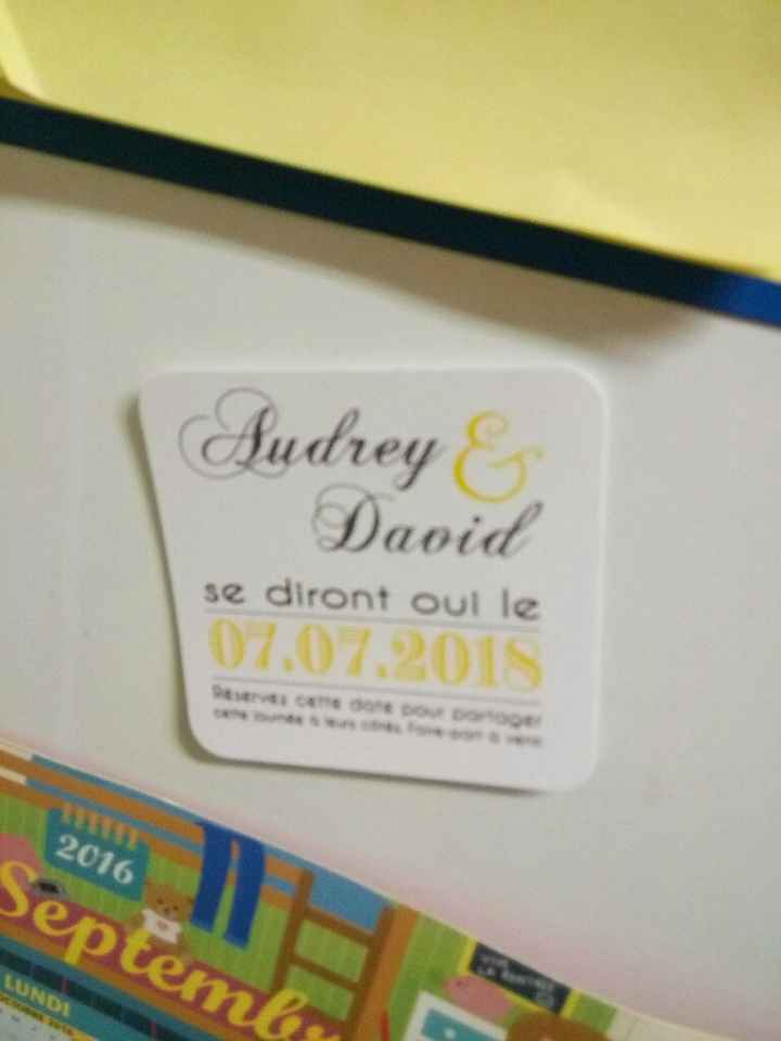 Save thé date fini - 2