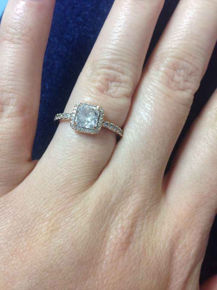  Bague de fiançaille 💍 - 1
