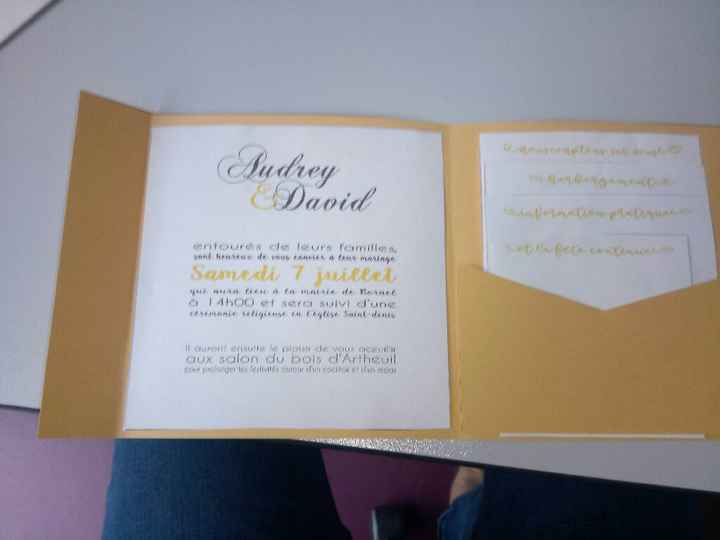  Qui a fait ses faire part ? - 1