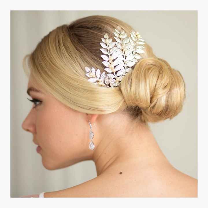  Peigne en strass pour coiffure mariée? - 5
