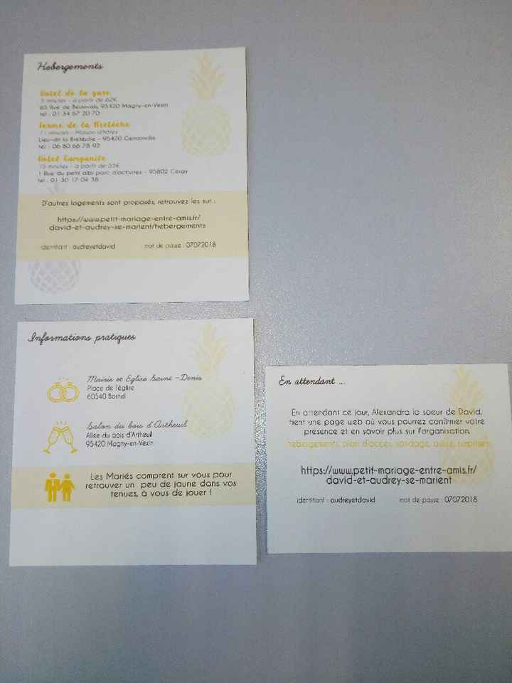  Impression faire part - 2